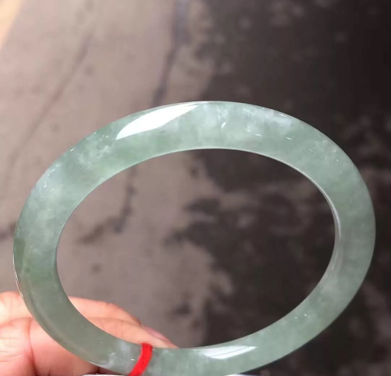 VINTAGE Icy Jadeite Jade Bangles 100% Authentic - Available in a Variety of Sizes - JazzyJewelbyAmina