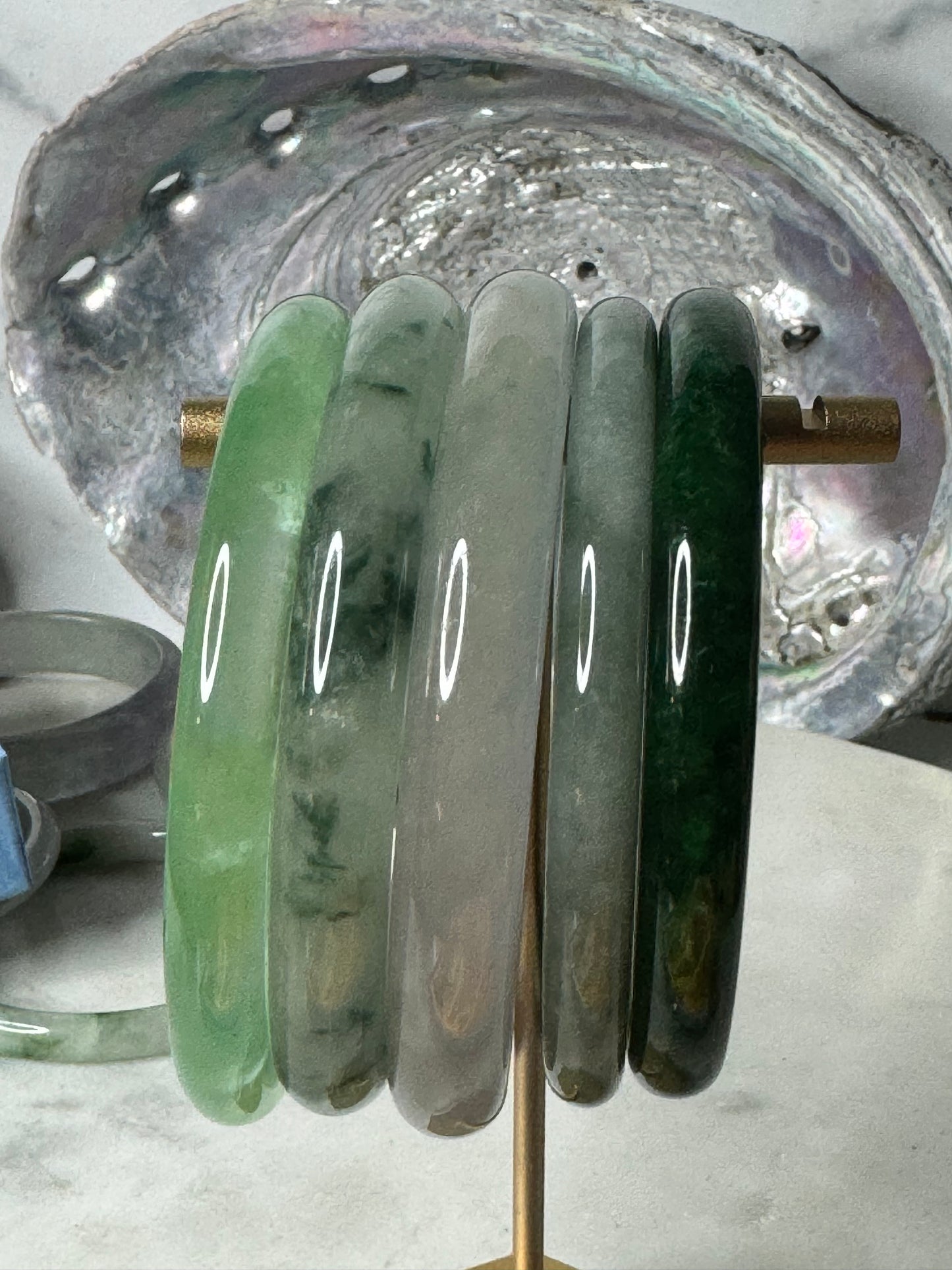 VINTAGE Round Princess Thin Cut Bangles - Variety of Sizes XS/Small/Medium/Large - JazzyJewelbyAmina