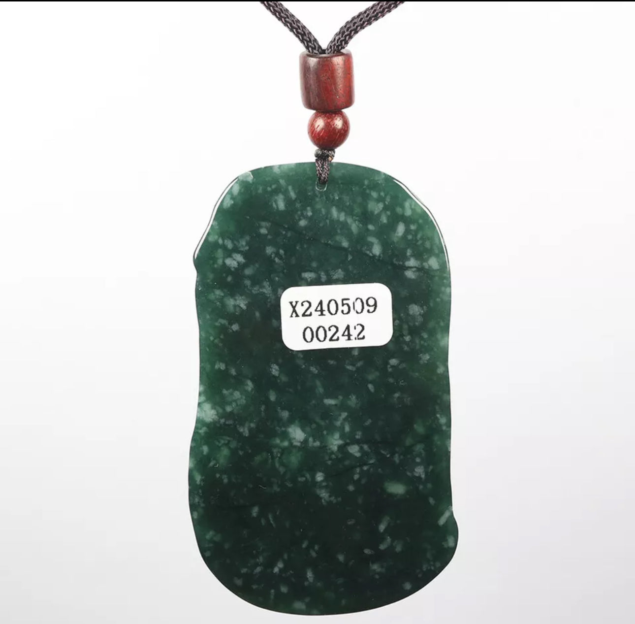 VINTAGE Green Jadeite Dragon Kwan-Yin (Guanyin) Jade Pendant - Certified Grade A Jade Piece D242 - JazzyJewelbyAmina