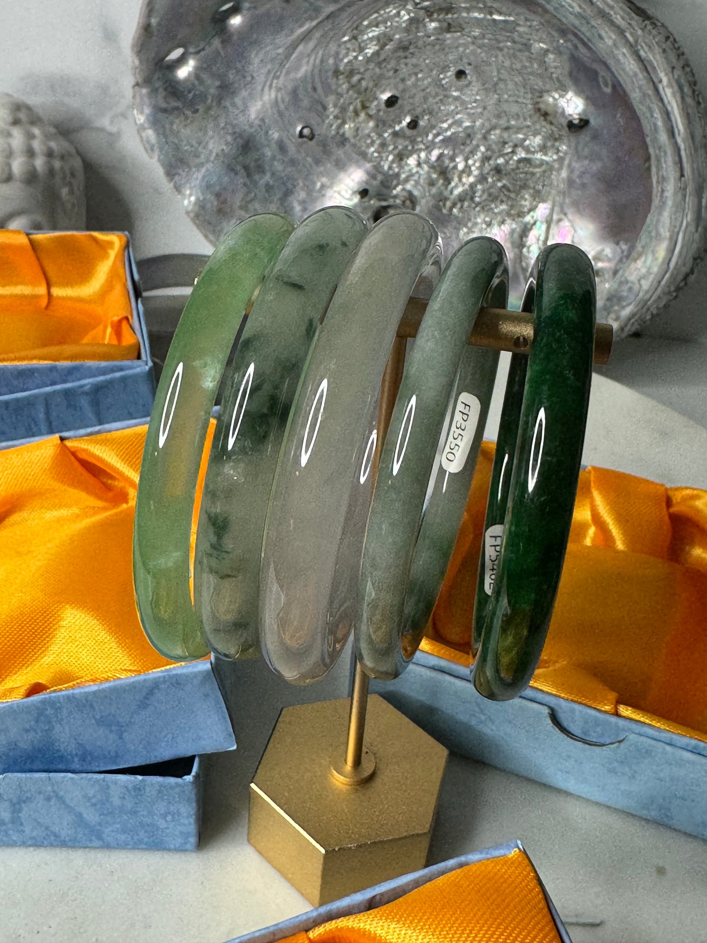 VINTAGE Round Princess Thin Cut Bangles - Variety of Sizes XS/Small/Medium/Large - JazzyJewelbyAmina