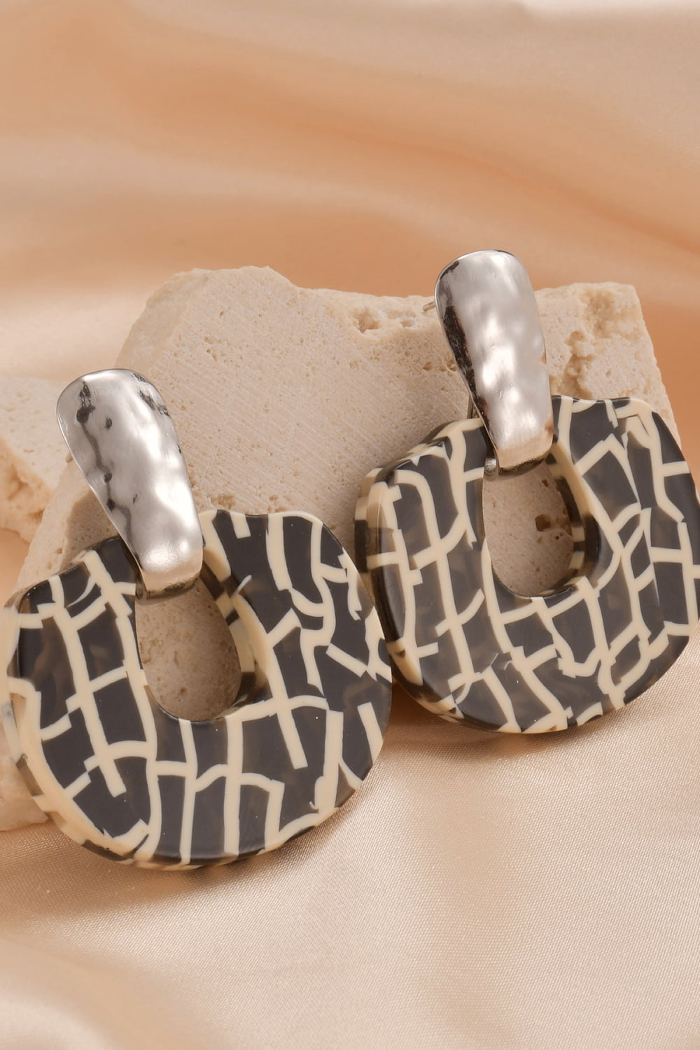Vintage Stainless Steel Earrings - JazzyJewelbyAmina