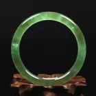 VINTAGE Icy Jadeite Jade Bangles 100% Authentic -  Available in a Variety of Sizes - JazzyJewelbyAmina 