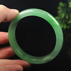 VINTAGE Large Jadeite Green Jade Bangle from Burma Size 63mm M761 - JazzyJewelbyAmina 