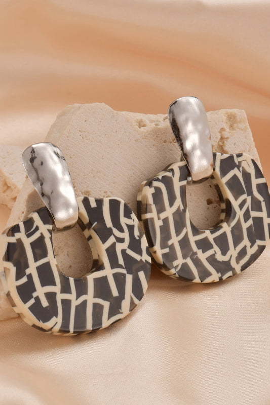 Vintage Stainless Steel Earrings - JazzyJewelbyAmina 